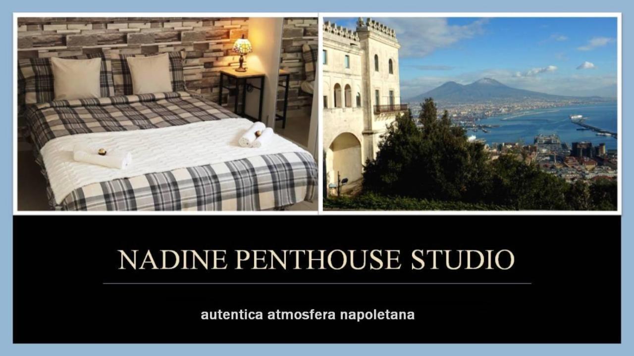 Nadine Penthouse Studio Daire Napoli Dış mekan fotoğraf